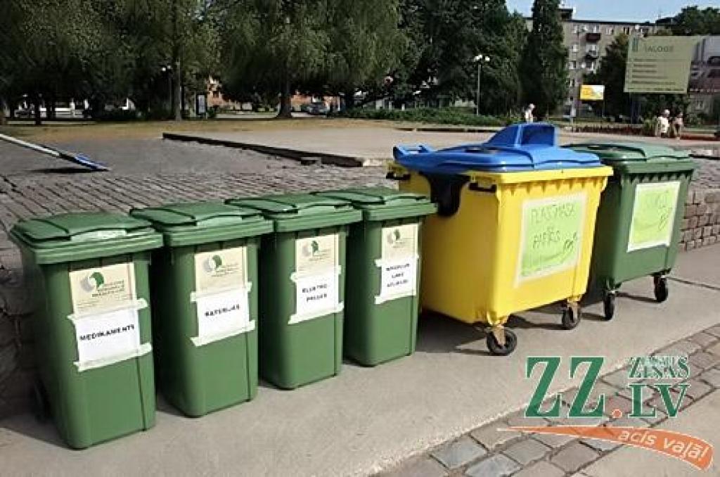 Jelgavā atbalsta dalītās sadzīves atkritumu savākšanas sistēmu