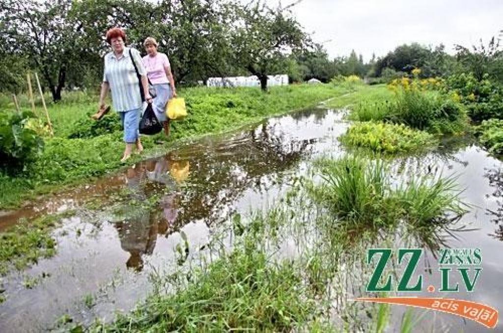 Dažās Zemgales upēs pagājušajā diennaktī būtiski paaugstinājies ūdens līmenis