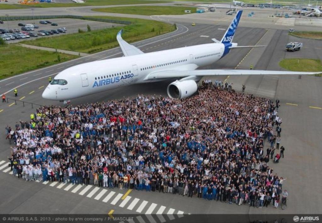Airbus  nāk klajā ar  Boeing 787 Dreamliner konkurentu