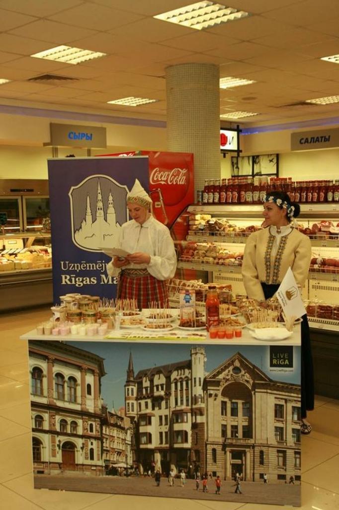 Latvijas ražotāji Maskavā prezentē savu produkciju
