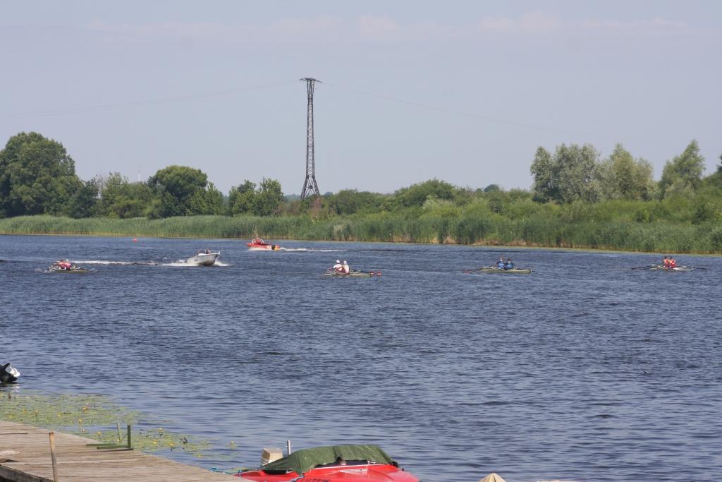 Airēšana. Jelgavas čempionātā dominē viesi (papildināts ar foto)