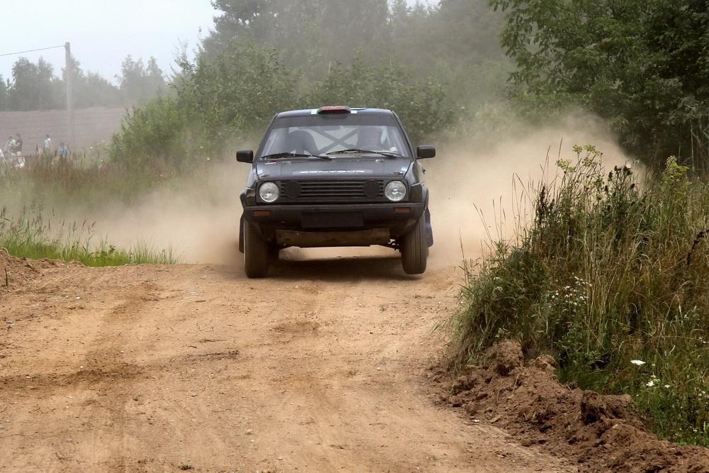 FOTO: Rallija supersprinta čempionāts turpinās Jelgavā