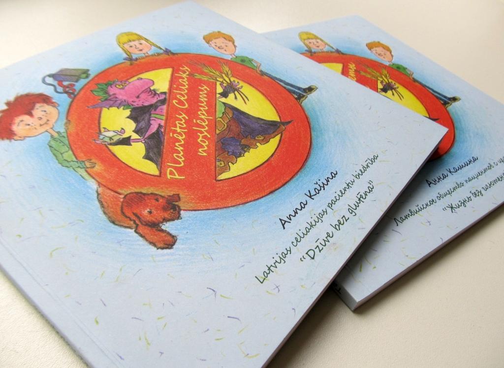 Jelgavas Zinātniskā bibliotēka saņem grāmatu bērniem par celiakija slimību 