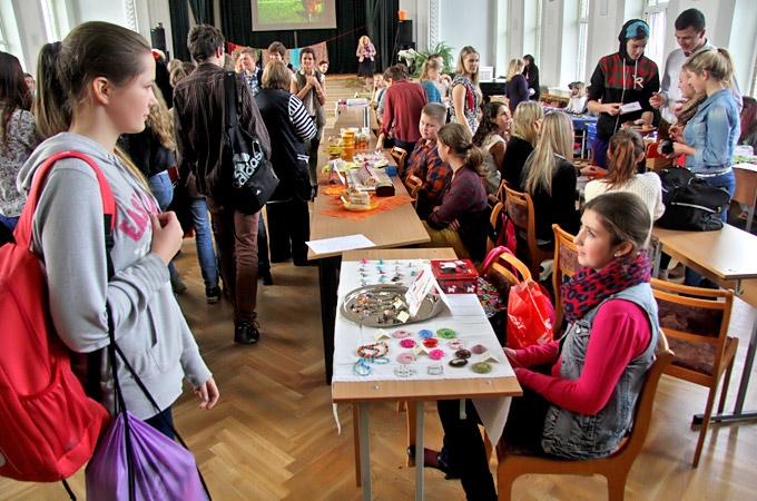 Foto: Mārtiņdienas andele Valsts ģimnāzijā
