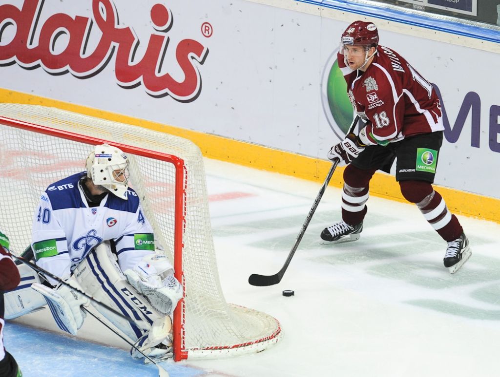 Rīgas Dinamo atkārtoti uzveic divkārtējos Gagarina kausa ieguvējus Maskavas Dinamo (+VIDEO)