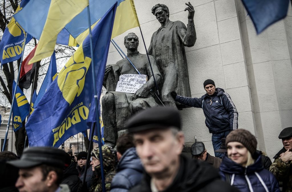 Ukrainā nogalināts nacionālistu partijas Svoboda aktīvists