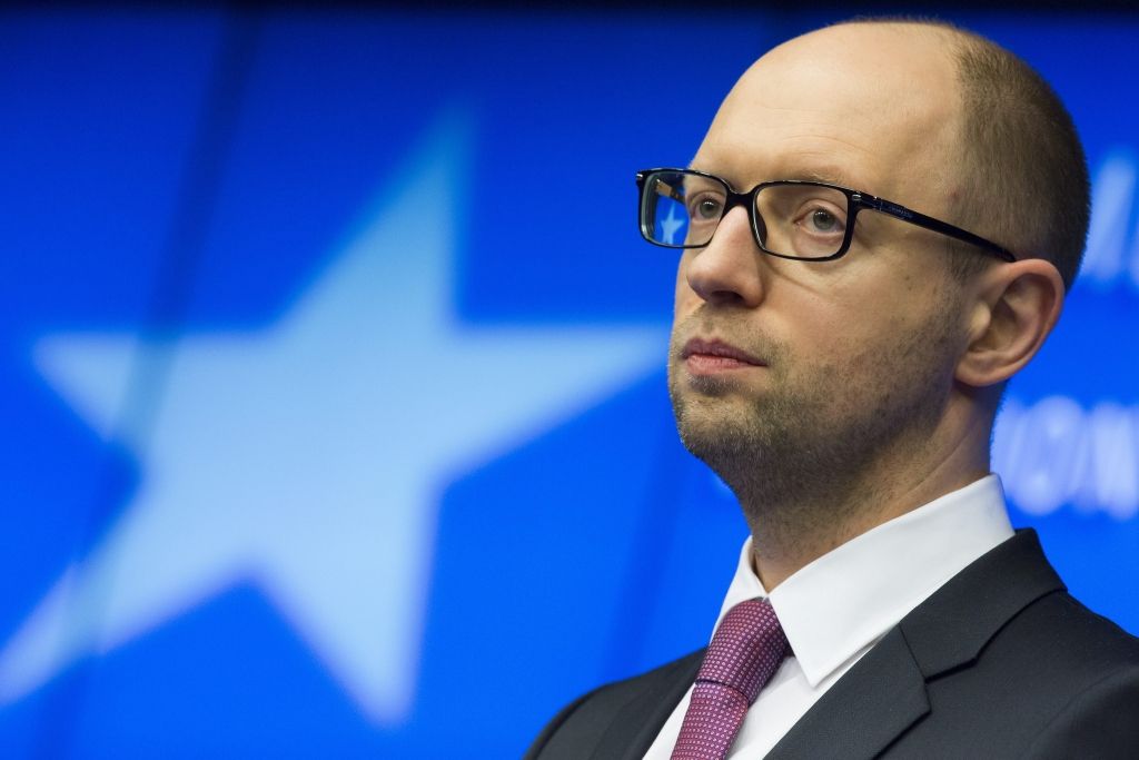 Jaceņuks: Krievija cenšas Ukrainu saraut gabalos