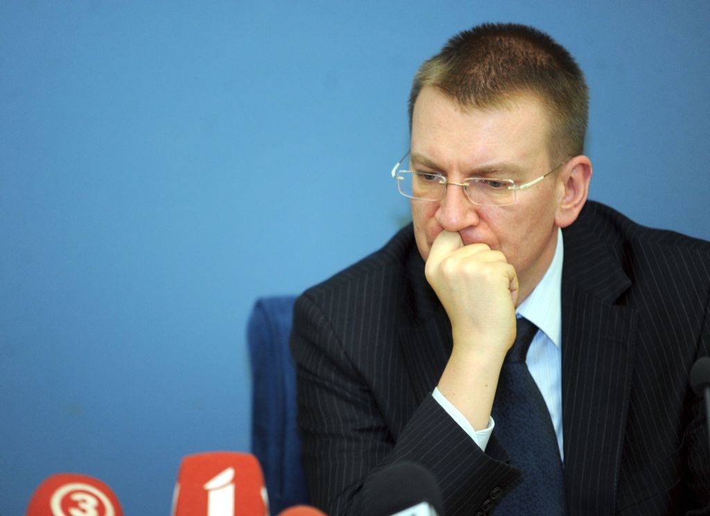 Rinkēvičs bažījas, ka situācija Ukrainā var eskalēties līdz atklātai un plašai vardarbībai
