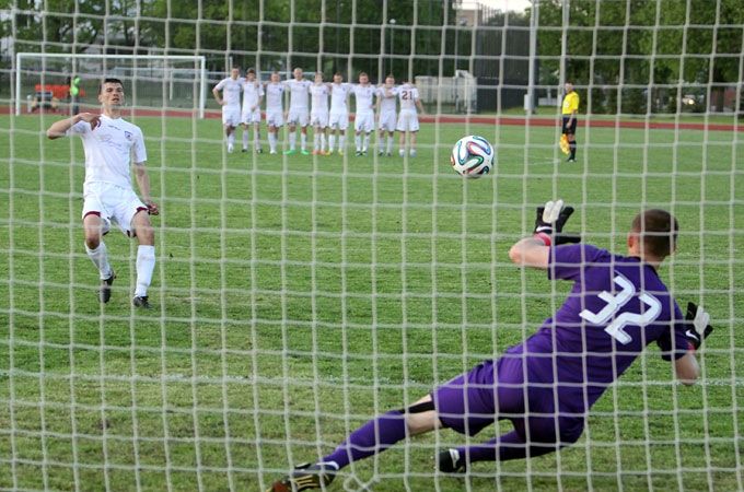 FK «Jelgava», fināla pēcspēles sitienos pārspējot «Skonto», izcīna Latvijas kausu