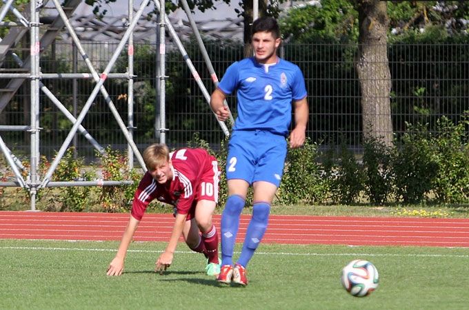 FOTO: Latvija pret Azerbai­džānu 2:0