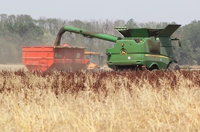 Jelgavas novadā degusi kravas automašīna un labības lauks