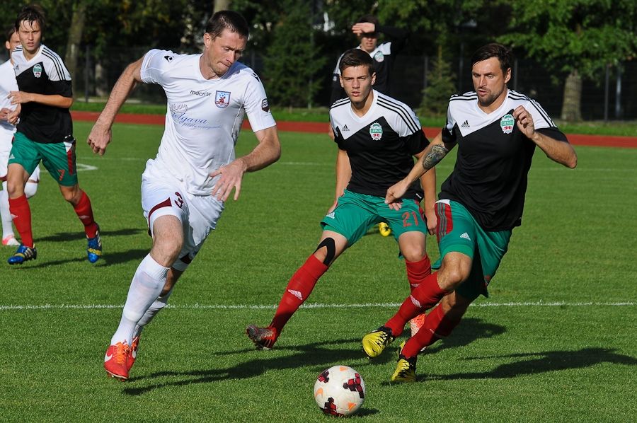 Futbols. «Jelgava» uzvar «Liepāju», kļūstot par trešajiem «bez piekabes» (ar foto)