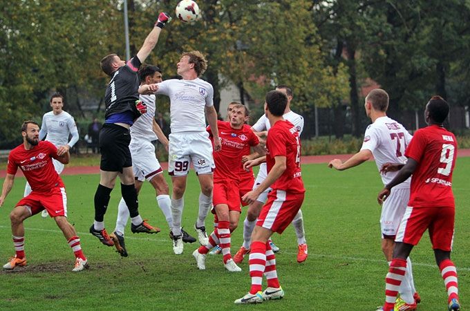 Futbols. Jelgavniekiem bezvārtu neizšķirts pret Jūrmalas «Spartaku» saglabā trešo pozīciju