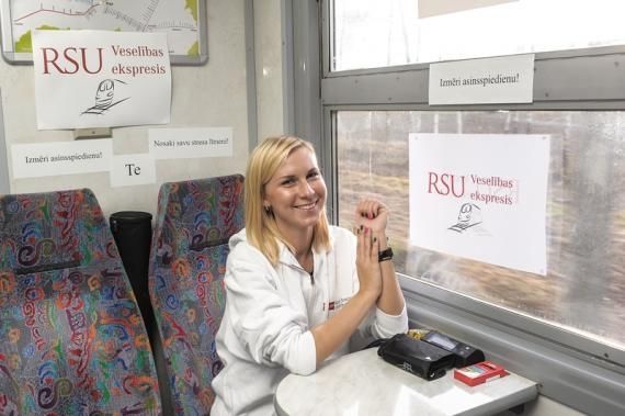 «RSU Veselības ekspresis» dodas uz Jelgavu