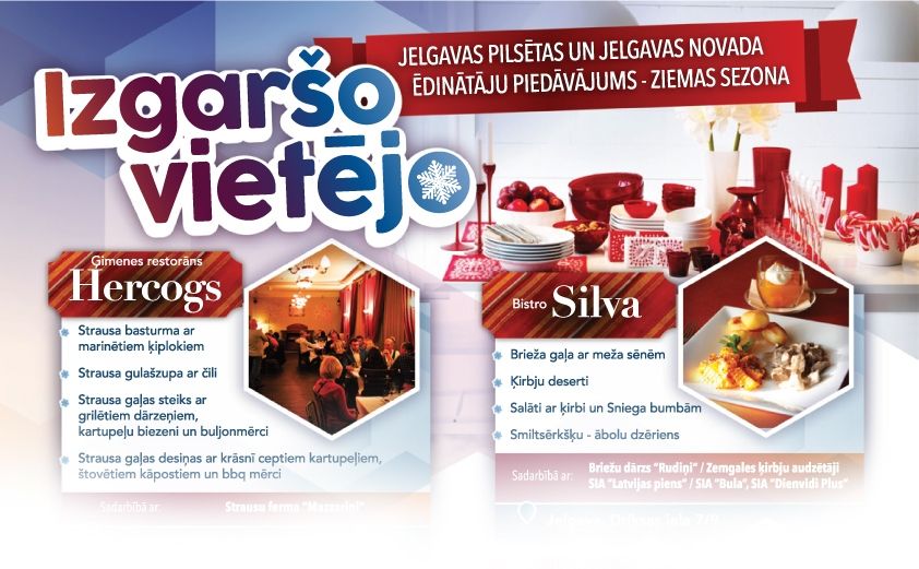 Ziemas piedāvājums gardēžiem «Izgaršo vietējo!»