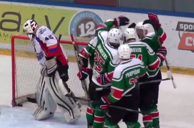 «Zemgale/LLU» hokejistiem zaudējums Liepājā