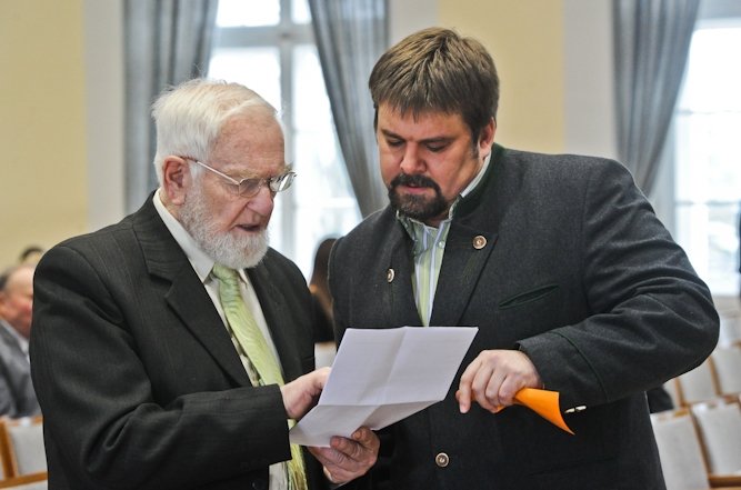 Studentu balsis nosver Konventu par labu līdzšinējam LLU nosaukumam (FOTO)
