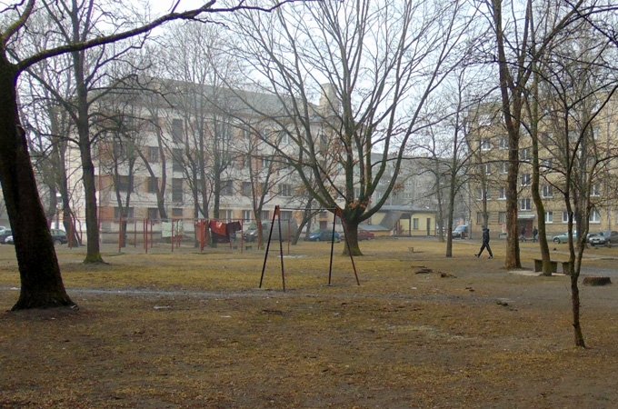 Starp Lielās talkas Pagalmu konkursa uzvarētājiem – daudzdzīvokļu namu pagalms Jelgavā 