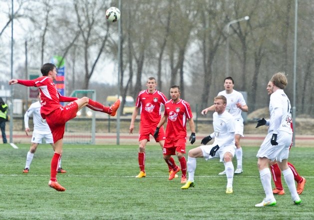 Pavasarīgs sniedziņš, pavasarīgs neizšķirts ar «Skonto» (FOTO)