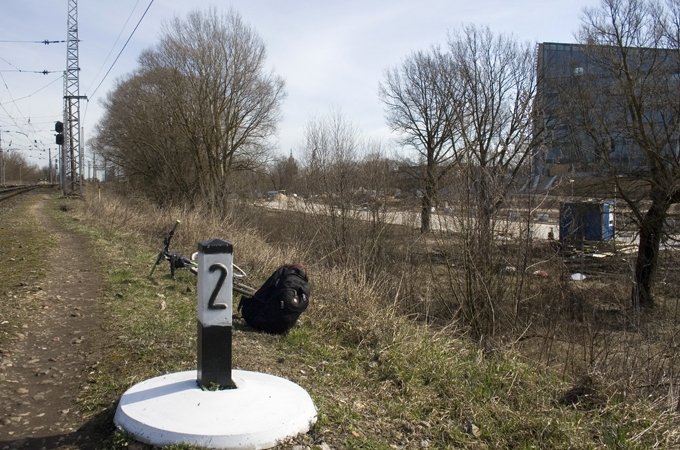 Spīdolas ģimnāzijā vāks parakstus gājēju celiņam no Torņakalna stacijas uz topošo LU centru (FOTO)