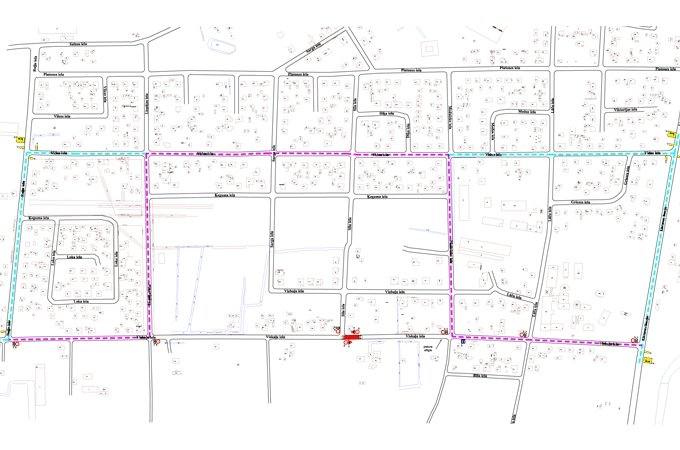 23. un 24. aprīlī slēgts Viskaļu ielas posms; izmaiņas 8. un 12.a autobusu maršrutos