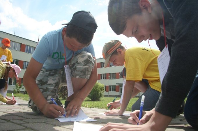 Latvijas mazpulku XX sporta spēles Staļģenē «Zaļais starts»