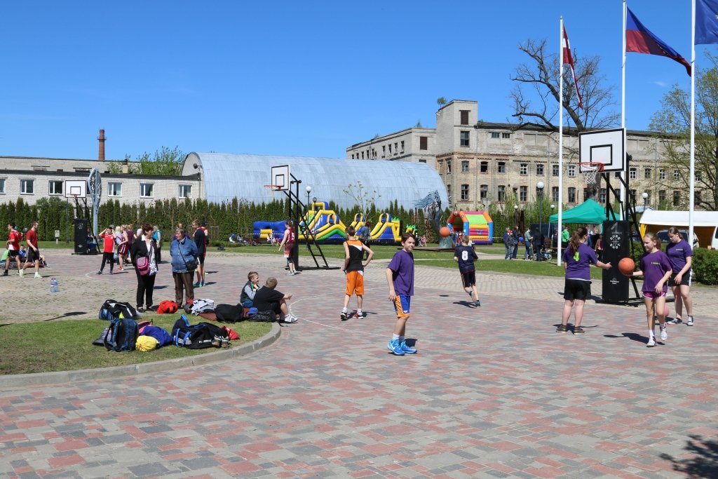 Eiropas dienā – skolēnu 3 x 3 basketbola turnīrs