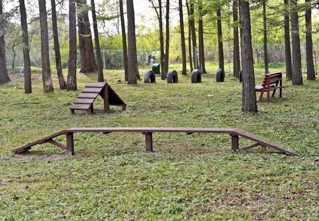 Pirmajam suņu pastaigu laukumam vajadzēja būt vaļā (FOTO)