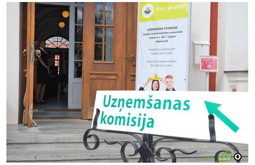 Līdz 7. jūlijam var pieteikties studijām LLU