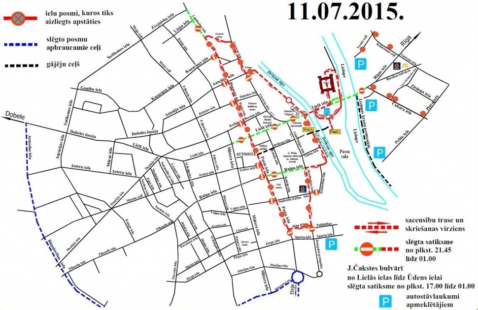 Pusmaratona laikā – izmaiņas autobusu kustības sarakstā
