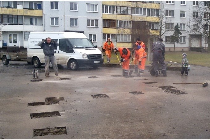 Jelgavas pašvaldības līdzfinansējuma programmā pagalmu labiekārtošanai saskaņoti seši pagalmi