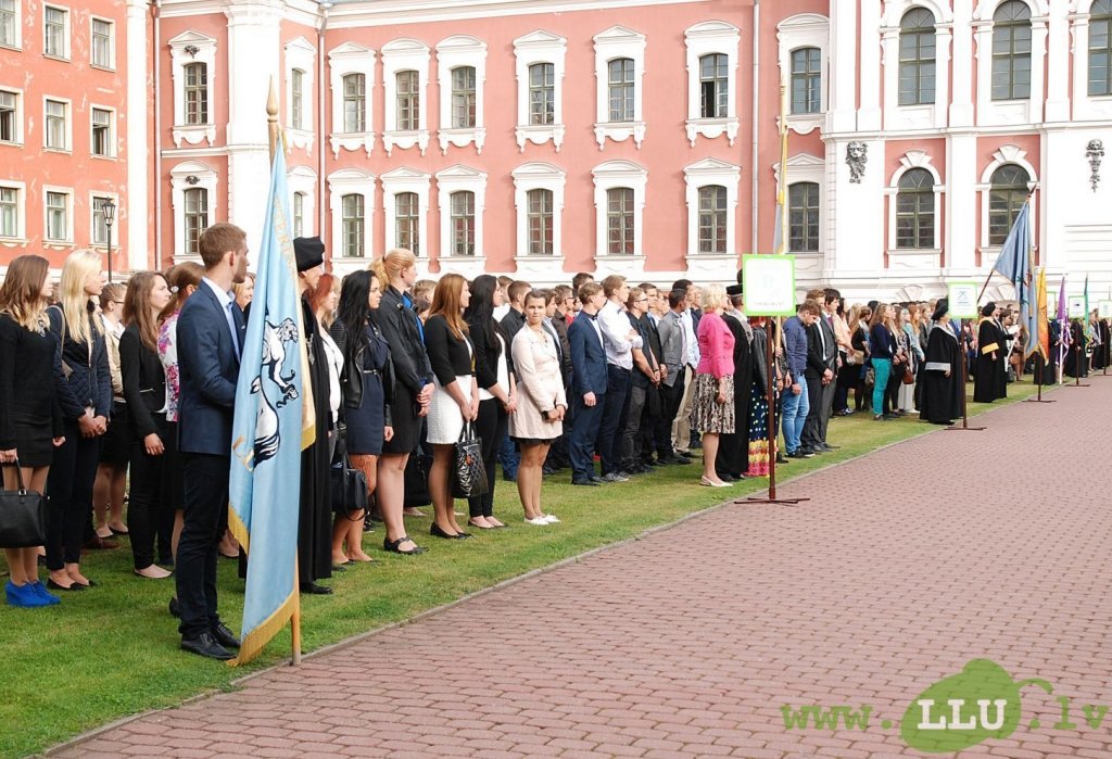 Studijas LLU sākuši 1285 jaunie studenti