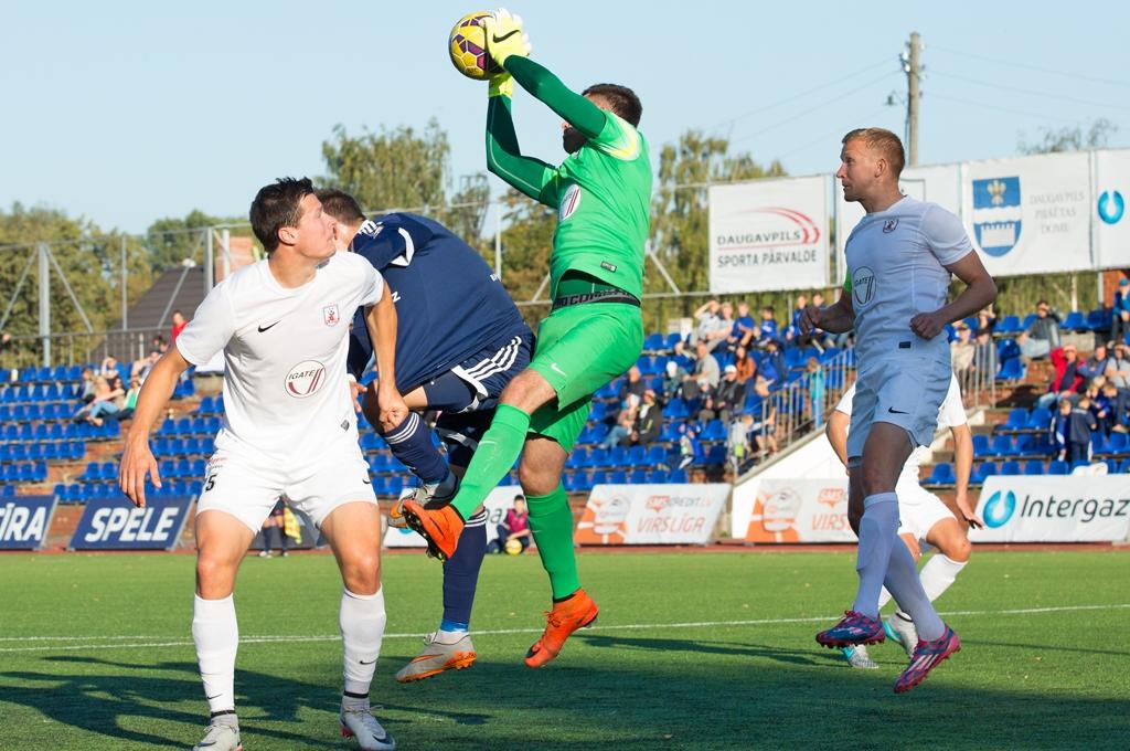 «Jelgavas» 2:0 uzvara Daugavpilī komandai atkal ļauj atbīdīt «Skonto» uz virslīgas trešo pozīciju (FOTO)