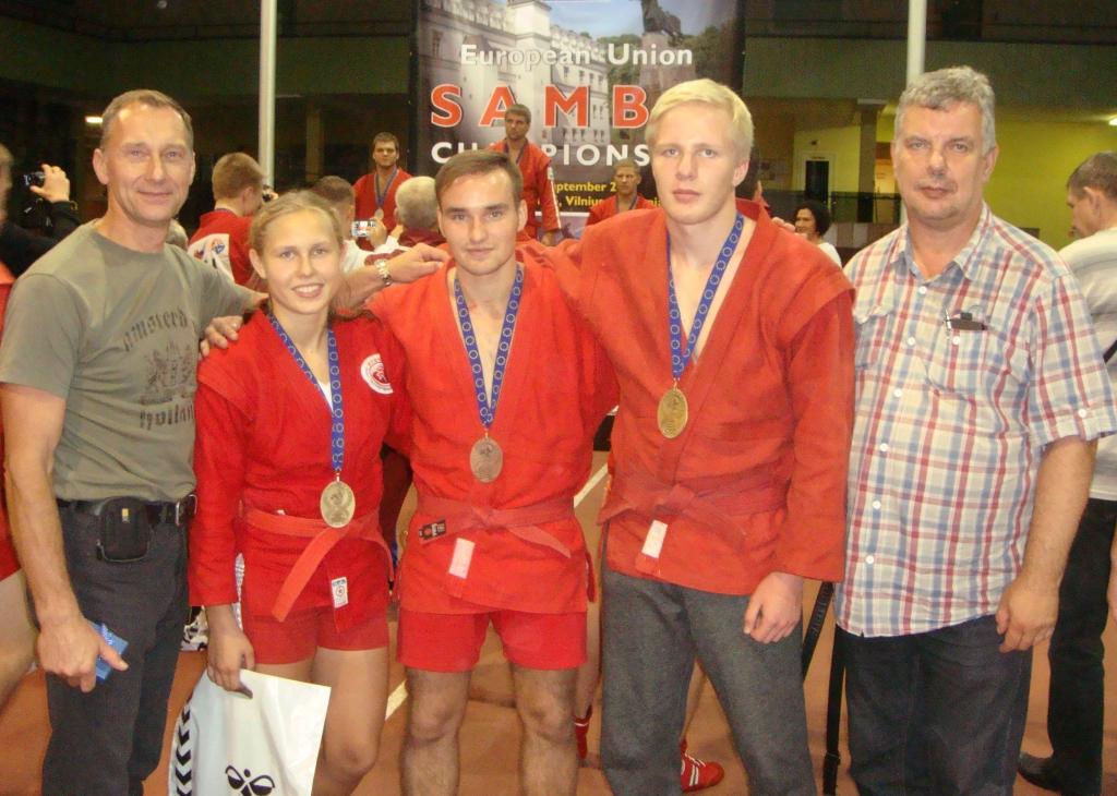 Jelgavnieki iegūst Eiropas čempionu titulus sambo cīņā