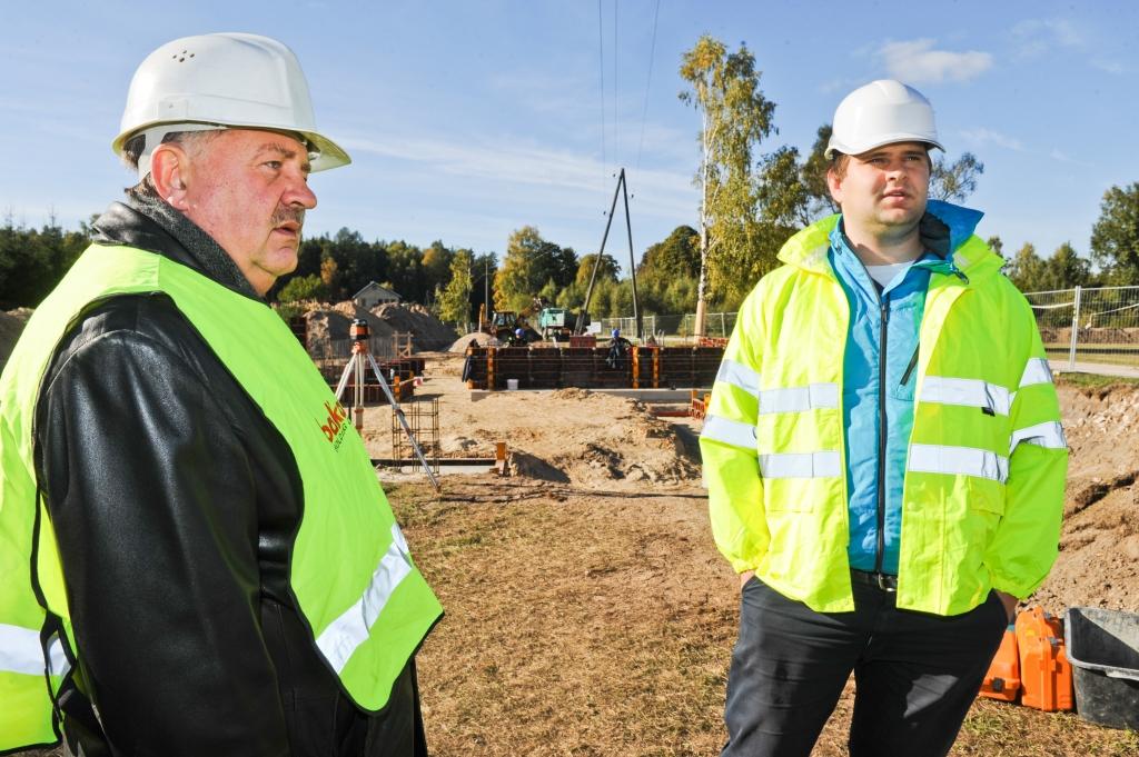 Ozolniekos šķeldas katlumāju būvē «ar rezervi» (FOTO)