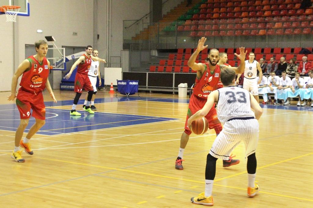 Basketbolistiem nepatīkams zaudējums pret «Liepāja/Triobet» (FOTO)