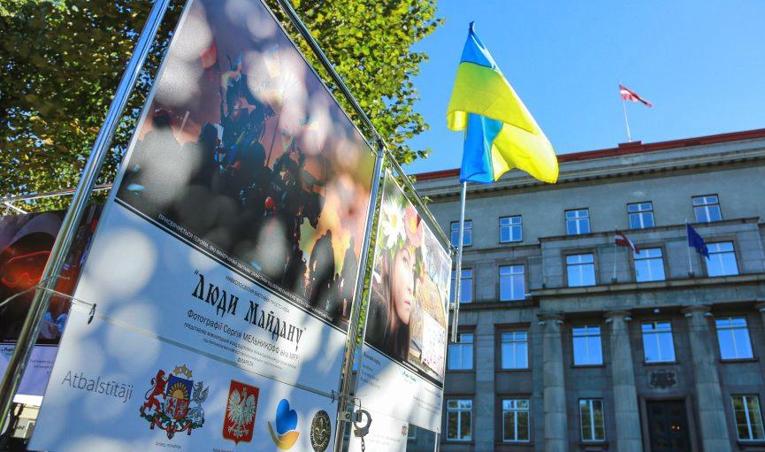 Rīgā atceltā izstāde «Maidana cilvēki» viesosies Jelgavā