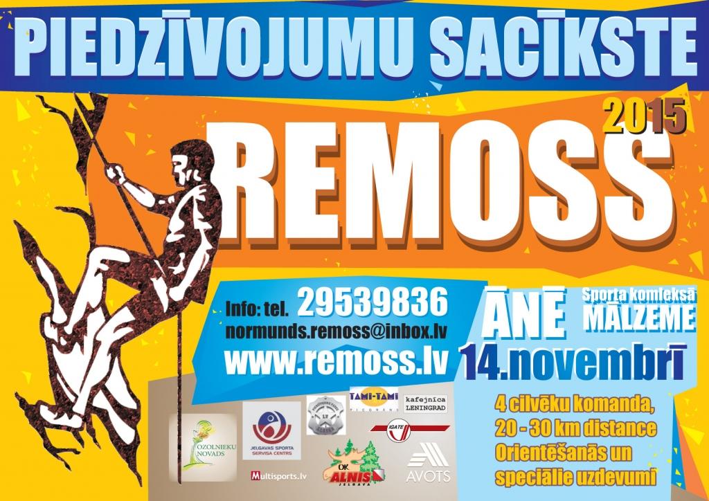 Tuvojas «Remoss» piedzīvojumu sacensības 