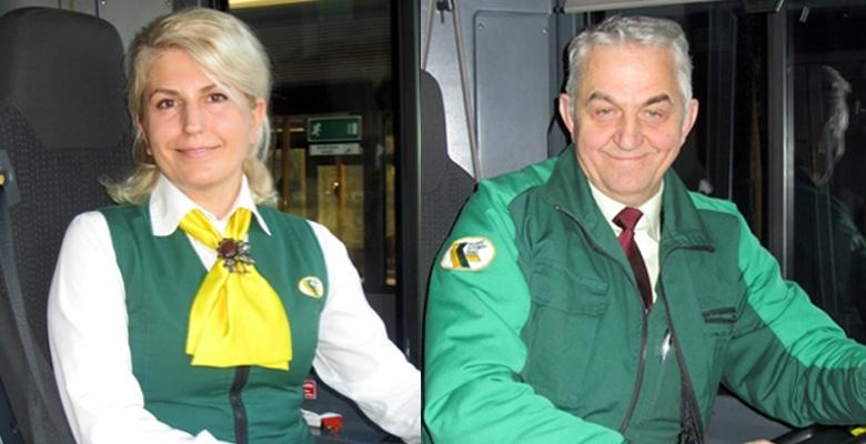 Nosaukti labākie autobusu vadītāji novembrī 