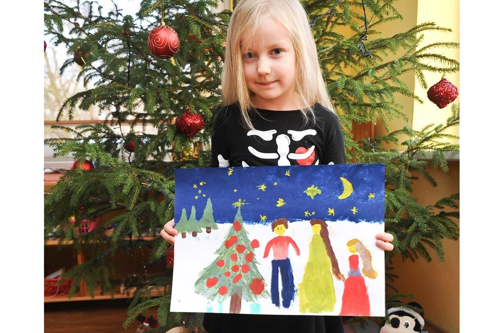 Bērnu uzburtie Ziemassvētki (FOTO)