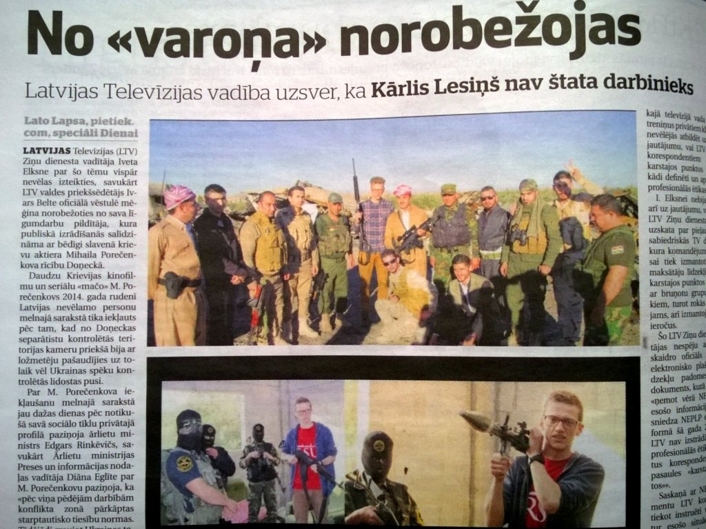 LTV beidzot reaģē: Žurnālisti bez ieročiem