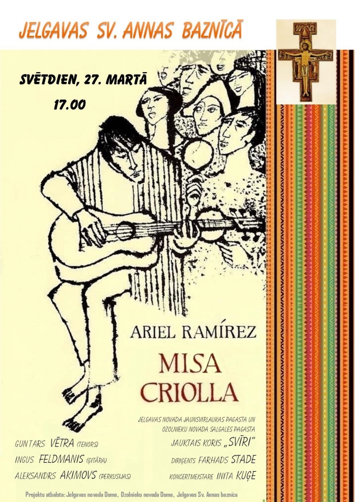 Ariela Ramiresa «Misa Criolla» Annas baznīcā