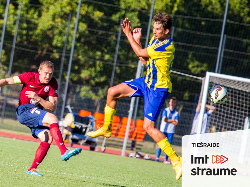 Trešdien skaties portālā zz.lv spēli starp FK «Jelgava» un FK «Ventspils»