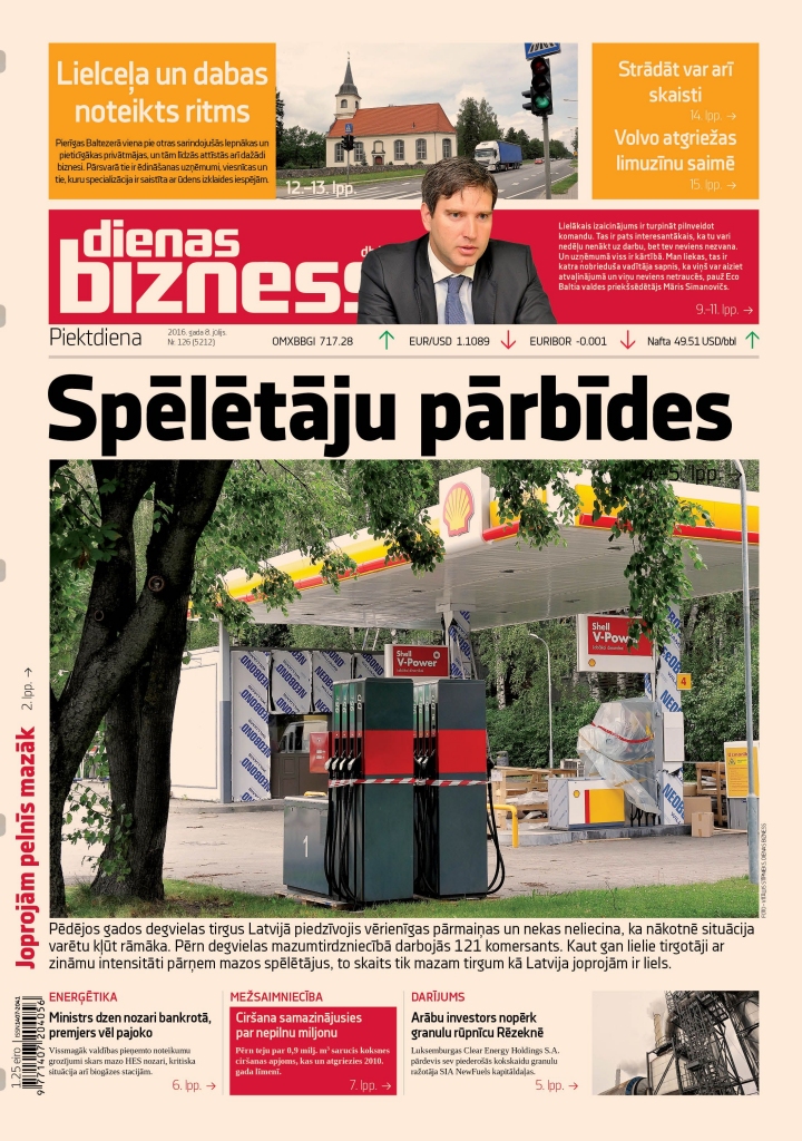 Degvielas tirgus pārbīdās 