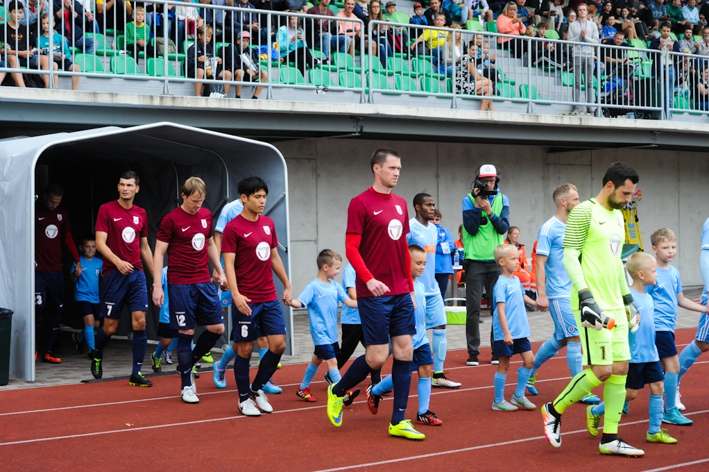 «Jelgava» kā vienīgā no Latvijas komandām turpina cīņu Eiropas futbola kausos (FOTO)