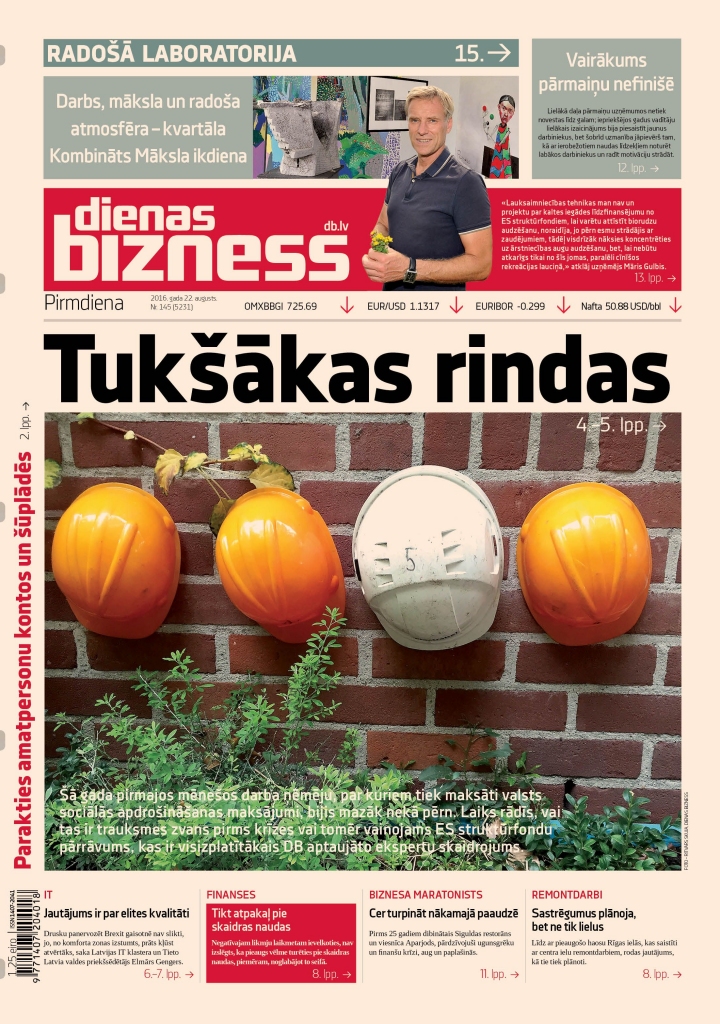 Darbinieku skaits sācis sarukt 