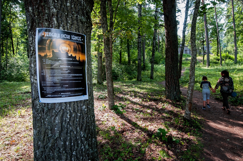 Ar uzbrukumu Tērvetes pilij izskan Zemgaļu svētki (FOTO)