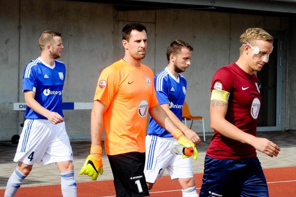 «Jelgava» ar 2:0 uzvar «Daugavpili» un atkaro no liepājniekiem trešo pozīciju Latvijas futbola virslīgā (FOTO)