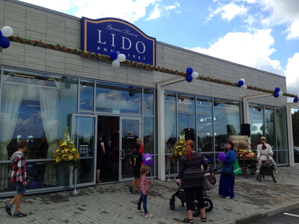 Lido Ādažos investēti 450 000 eiro; nākamā ēstuve būs Origo