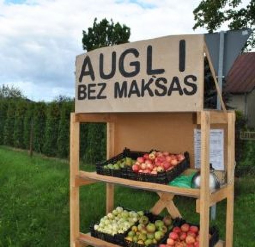 Ideju «Augļi bez maksas» noskata Dānijā